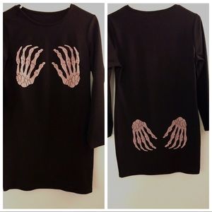 Skeleton hand dress
